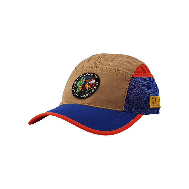 Polo Ralph Lauren Nylon 5-Panel Gear Voyager Cap 'Khaki'