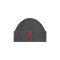 Ami Beanie 'Grey/Red'