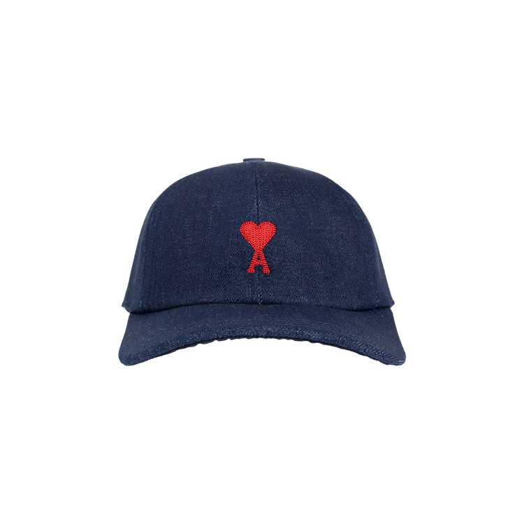 Ami Embroidered Cap 'Indigo'
