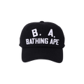 BAPE B.A. Washed Twill Cap 'Black'