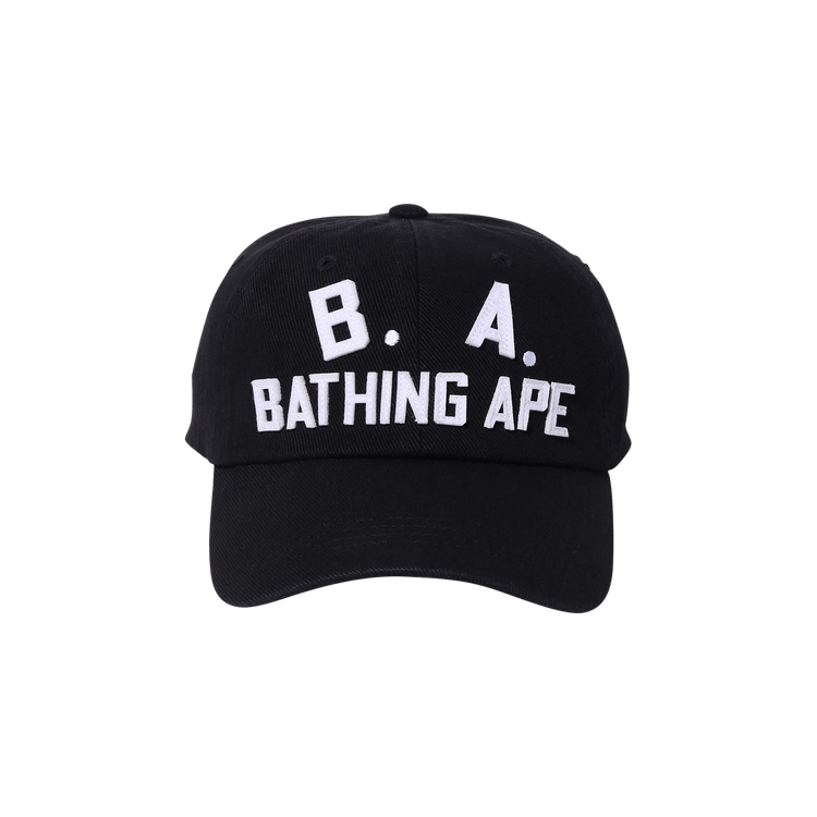 BAPE B.A. Washed Twill Cap 'Black'