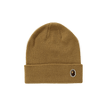 BAPE Ape Head One Point Knit Cap 'Beige'