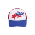 BAPE Sta Mesh Cap 'Red/Navy'