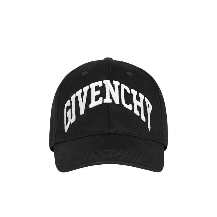 Givenchy Curved Cap With Embroidered Logo 'Black'