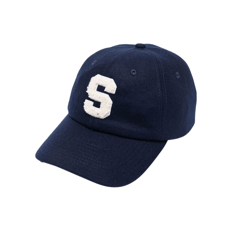 Sporty & Rich S Hat Boucle 'Navy'