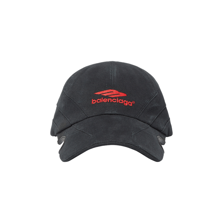 Balenciaga 3B Sports Icon Tracksuit Cap 'Black'