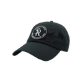 Sporty & Rich Logo Embroidered Cap 'Faded Black/White'