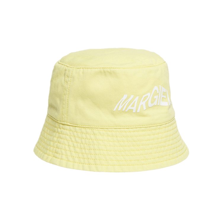 MM6 Maison Margiela Kids Bucket Hat 'Blazing Yellow'