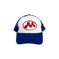 Mowalola Puff Puff Trucker Hat 'Blue'