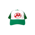Mowalola Puff Puff Trucker Hat 'Green'
