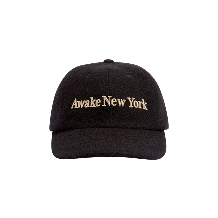Awake NY Harris Tweed 6-Panel Hat 'Black'