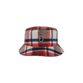 BAPE Check Hat 'Red'