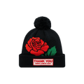 Market Rose Garden Beanie 'Black'