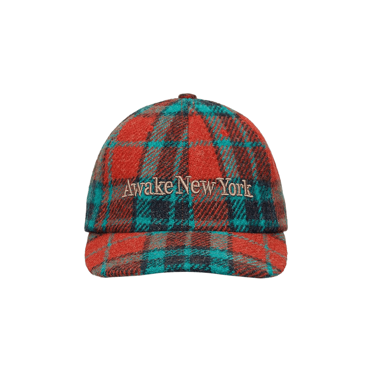 Awake NY Harris Tweed 6-Panel Hat 'Red/Multicolor'