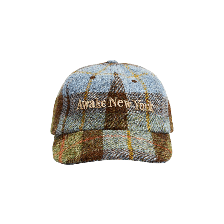 Awake NY Harris Tweed 6-Panel Hat 'Brown/Multicolor'