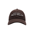 Sporty & Rich Health & Wellness Club Wool Hat 'Chocolate'
