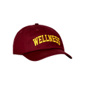 Sporty & Rich Wellness Ivy Hat 'Merlot/Gold'