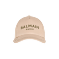 Balmain Cotton Baseball Cap 'Beige'