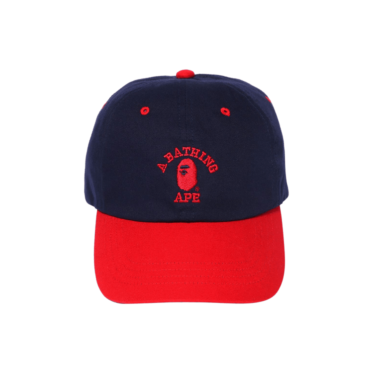 BAPE College Panel Cap 'Navy'
