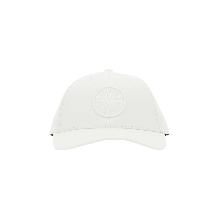 Stone Island Compass Patch Baseball Cap 'White'
