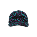 Versace Versace La Greca Logo Cap 'Teal/Plum'
