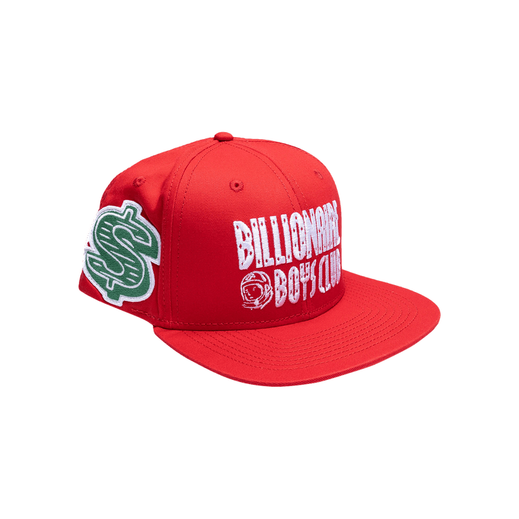 Billionaire Boys Club Dollar Snapback Hat 'Red'