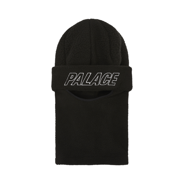 Palace Fleece Facewarmer Beanie 'Black'