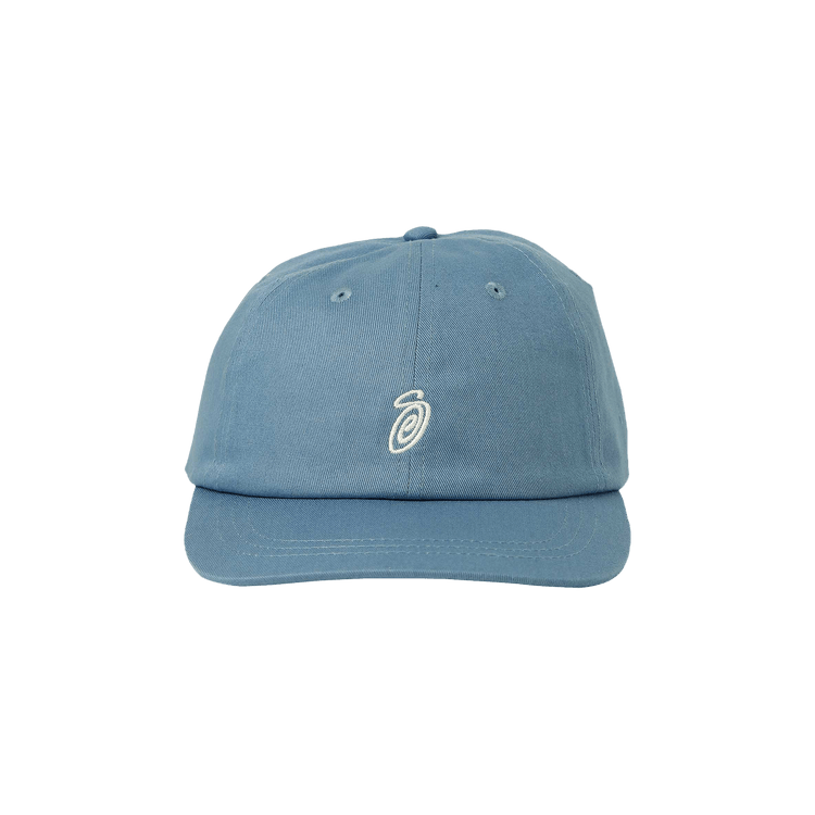 Stussy Swirl S Low Pro Cap 'Pale Blue'