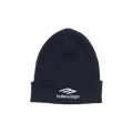 Balenciaga Sports Icon Beanie 'Dark Navy/White'