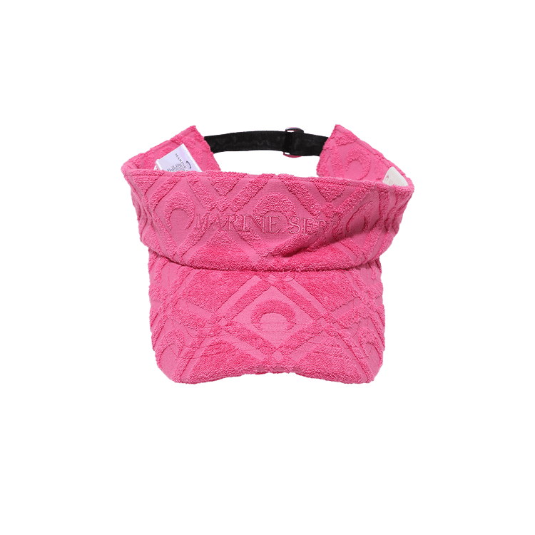 Marine Serre Regenerated Sponge-Jacquard Visor 'Aquarius'