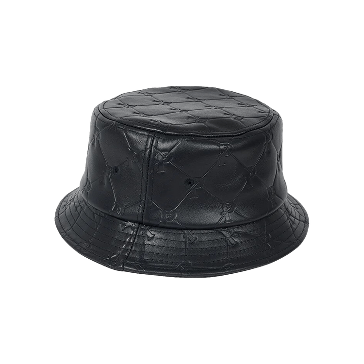 Palace Pal-M-Gram Leather Bucket Hat 'Midnight Blue'