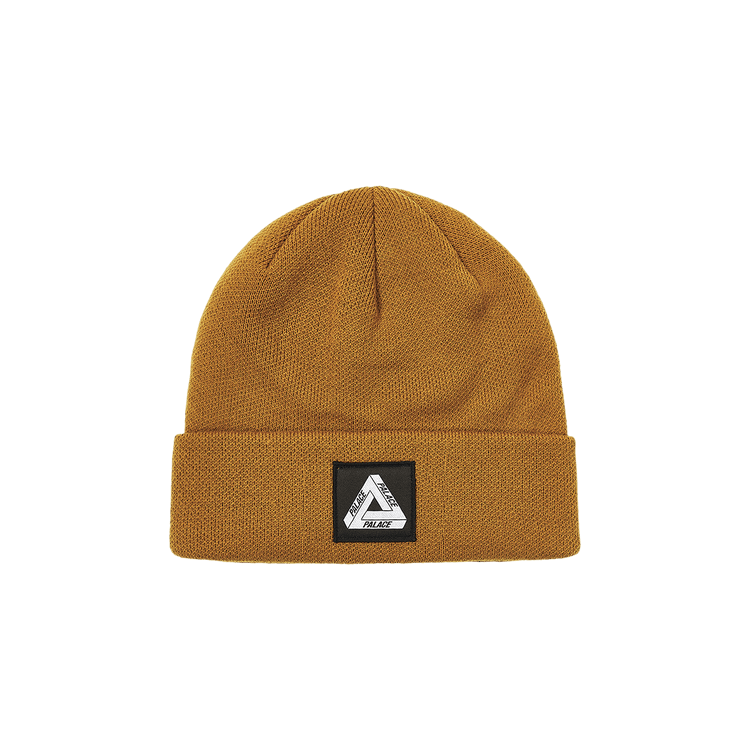 Palace Tri-Ferg Patch Beanie 'Tan'