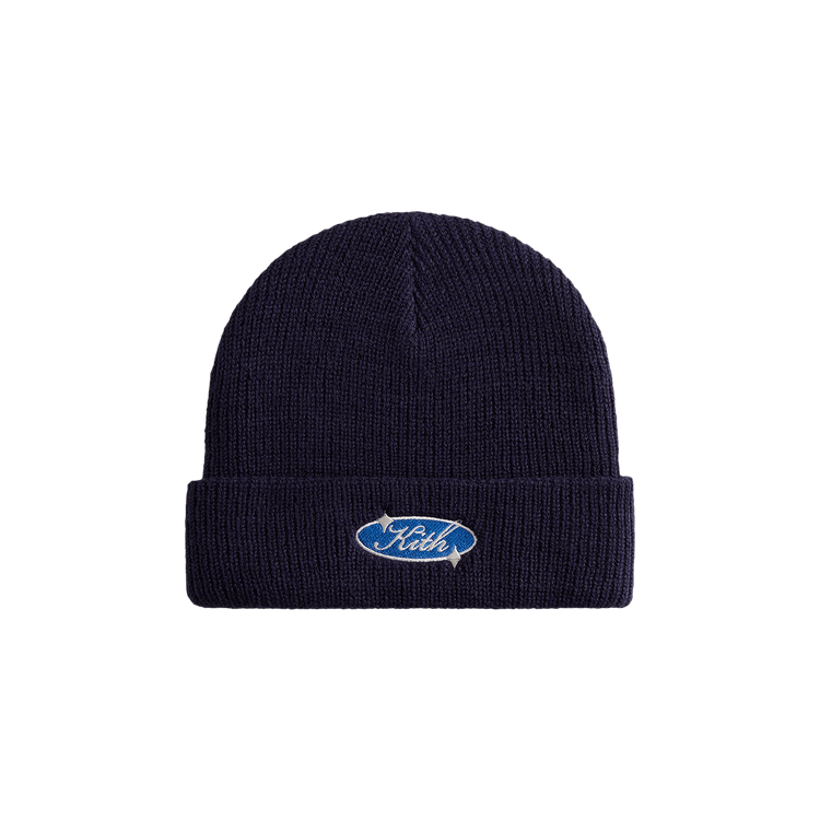 Kith Clean Script Acrylic Beanie 'Nocturnal'