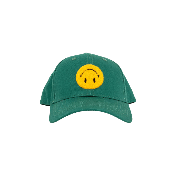 Market Smiley Upside Down 6 Panel Hat 'Green'