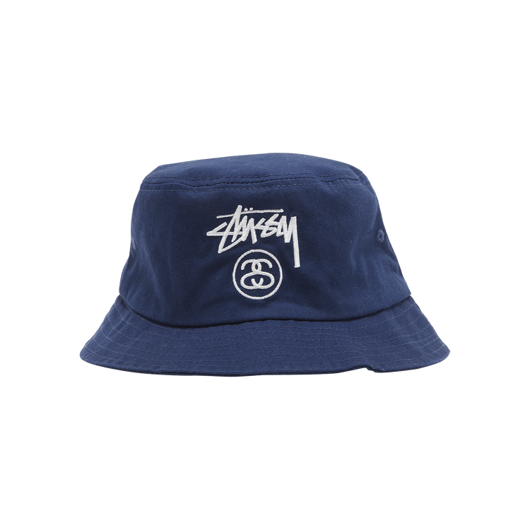 Stussy Stock Lock Bucket Hat 'Blue'