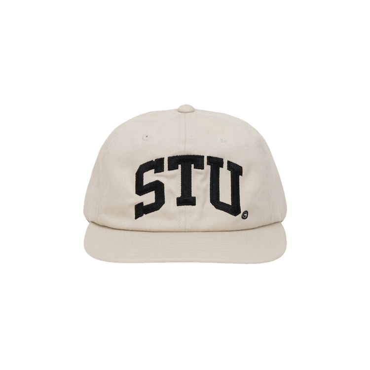 Stussy Stu Arch Strapback Cap 'Off-White'