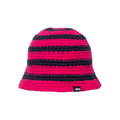 Stussy Swirl Knit Bucket Hat 'Hot Pink'