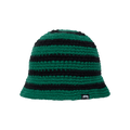 Stussy Swirl Knit Bucket Hat 'Forest'