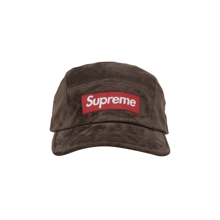 Supreme Suede Camp Cap 'Brown'