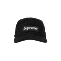 Supreme Suede Camp Cap 'Black'