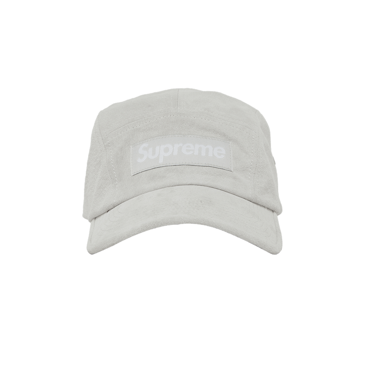 Supreme Suede Camp Cap 'White'