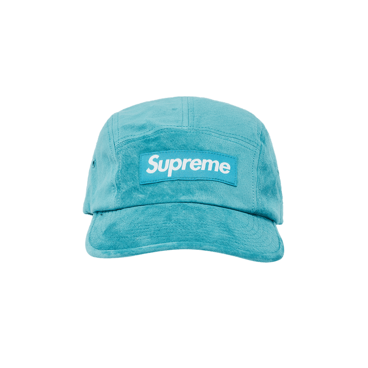 Supreme Suede Camp Cap 'Teal'