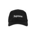Supreme Washed Chino Twill Camp Cap 'Black'