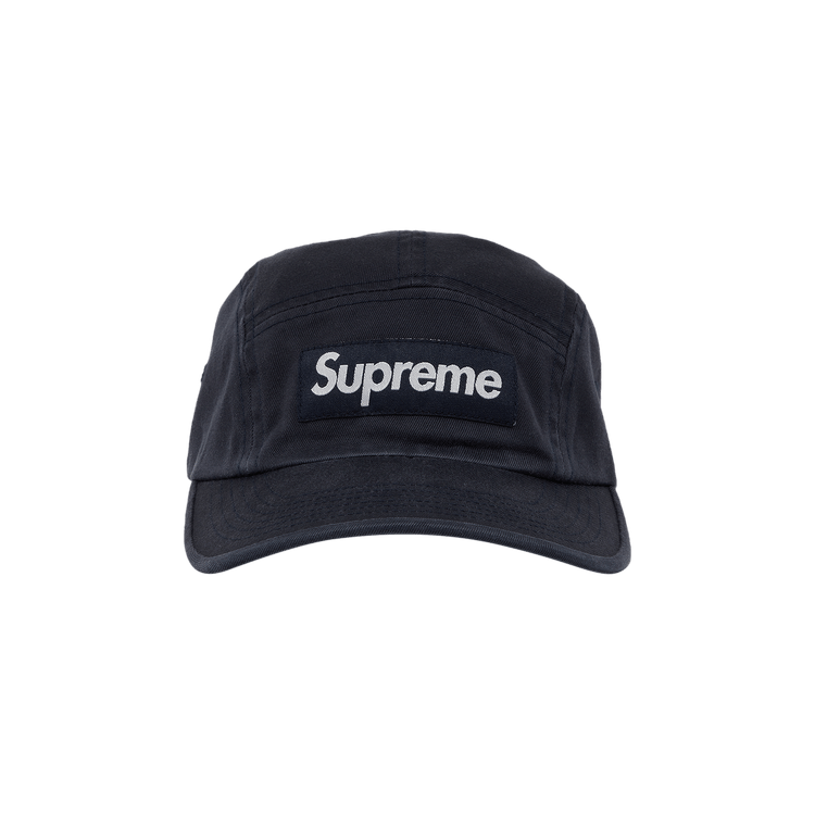 Supreme Washed Chino Twill Camp Cap 'Navy'