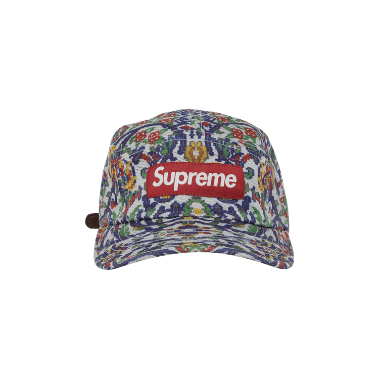 Supreme Washed Chino Twill Camp Cap 'Tapestry'