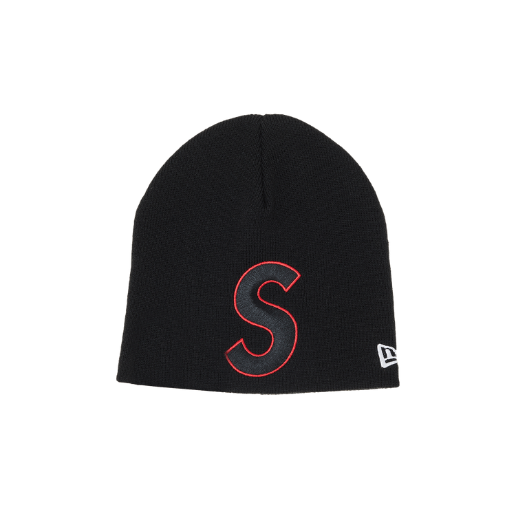 Supreme x New Era S Logo Beanie 'Black'