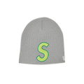 Supreme x New Era S Logo Beanie 'Grey'