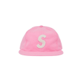 Supreme x Ebbets S Logo Fitted 6-Panel 'Bright Pink'