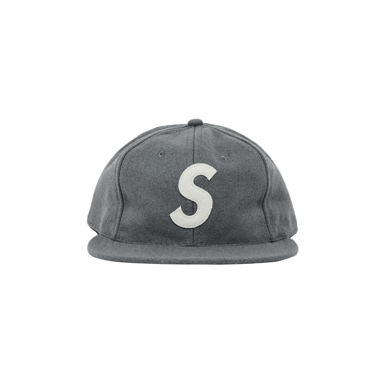 Supreme x Ebbets S Logo Fitted 6-Panel 'Grey'