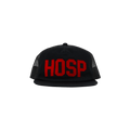 Supreme HOSP Mesh Back 5-Panel 'Black'